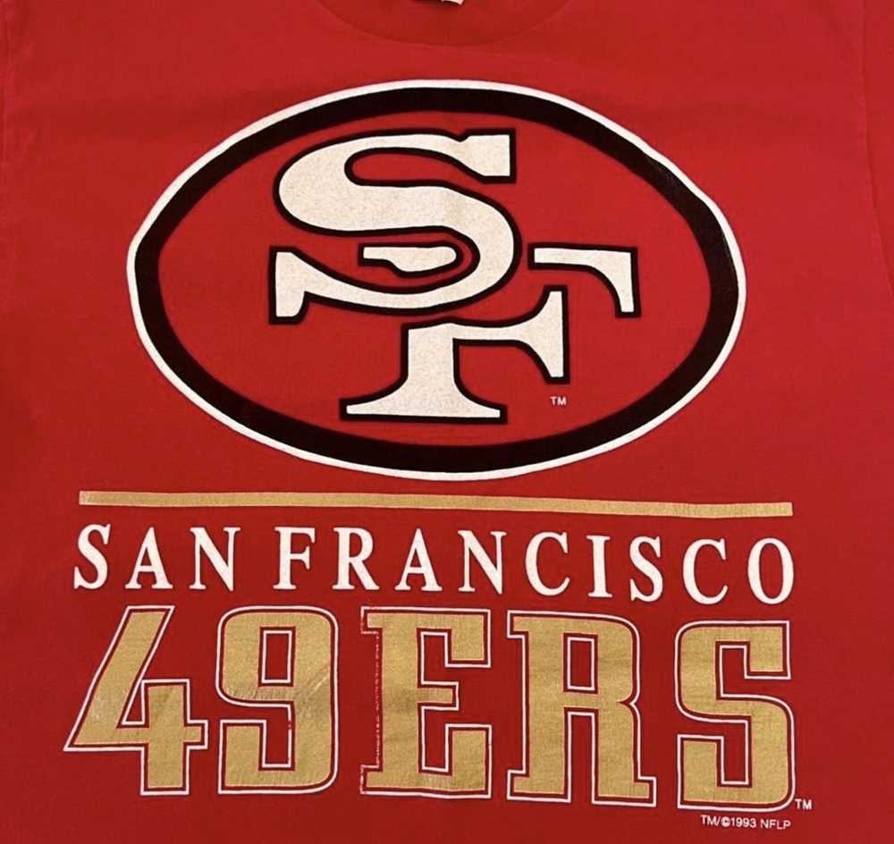 San Francisco 49ers Vintage 1993 49ers Graphic T-… - image 2