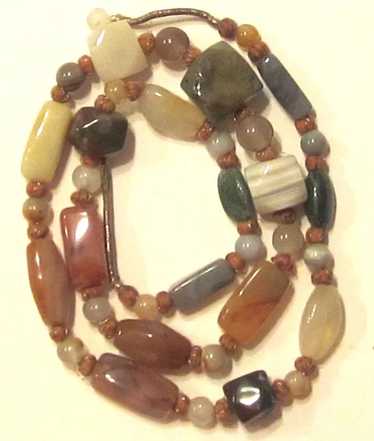 Vintage Natural Stone Necklace
