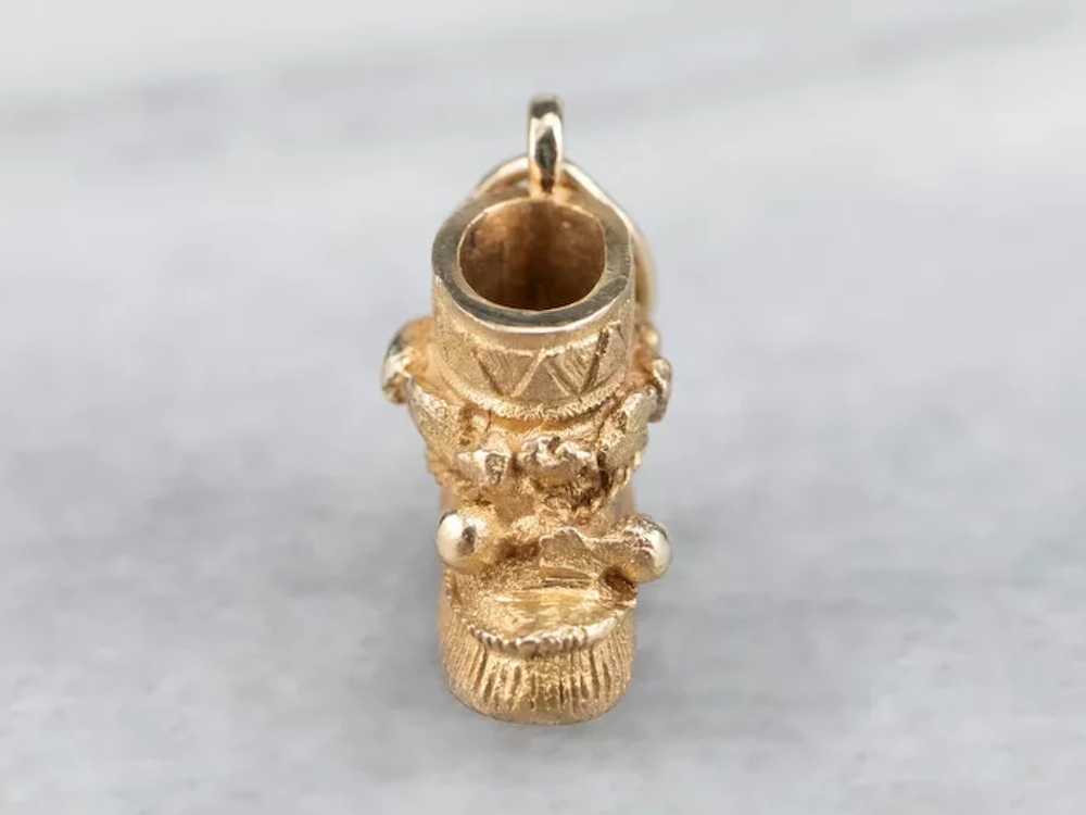 10 Karat Gold Mukluk Boot Charm - image 4