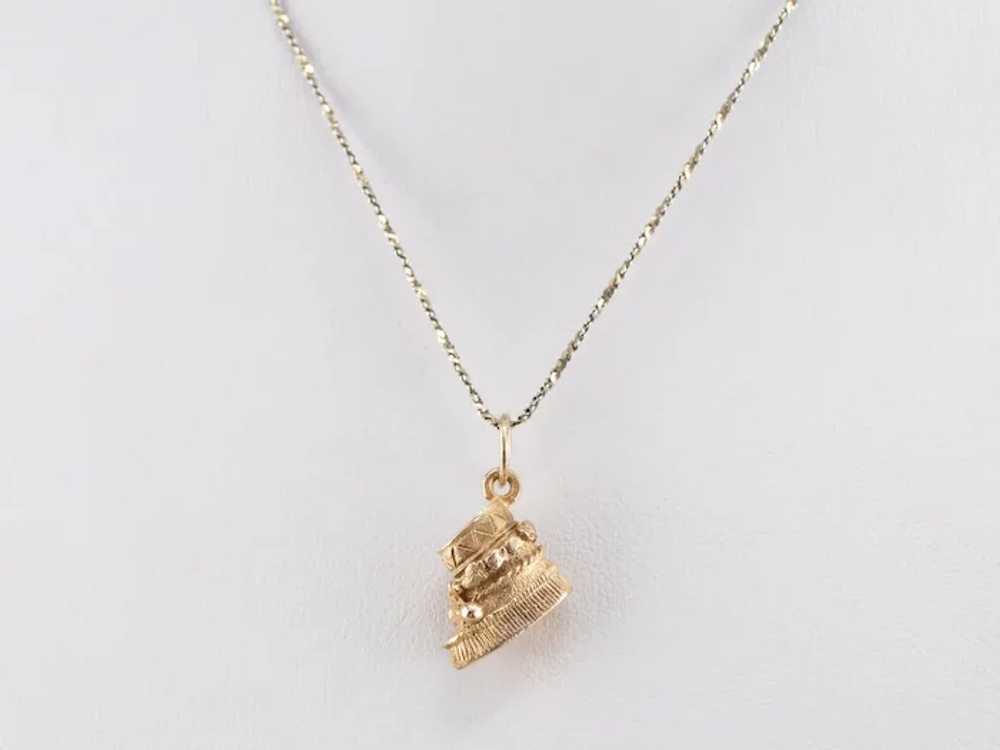 10 Karat Gold Mukluk Boot Charm - image 9