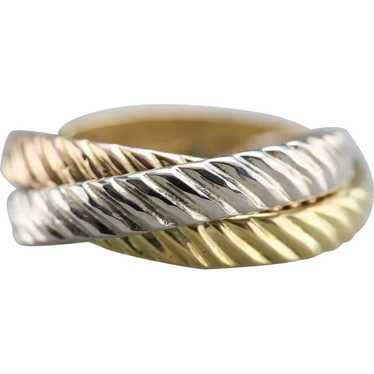 Rope Twist Rolling Ring