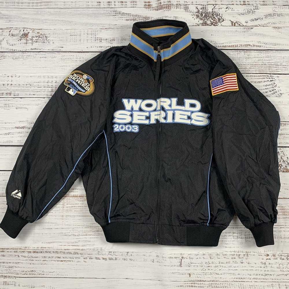 Bomber Jacket × MLB × Vintage Vintage World Serie… - image 1