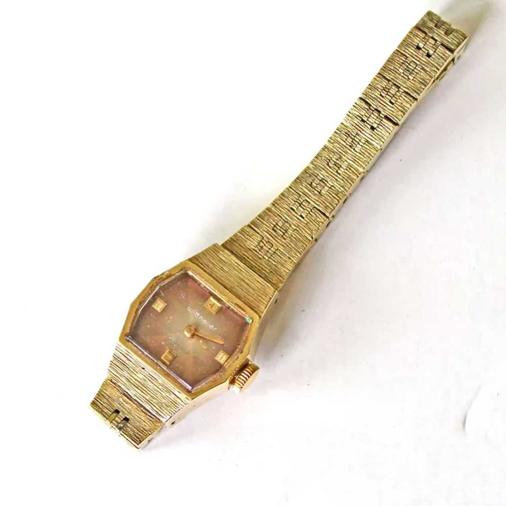 Vintage Wittnauer Geneve Wrist Watch 1960s - image 5