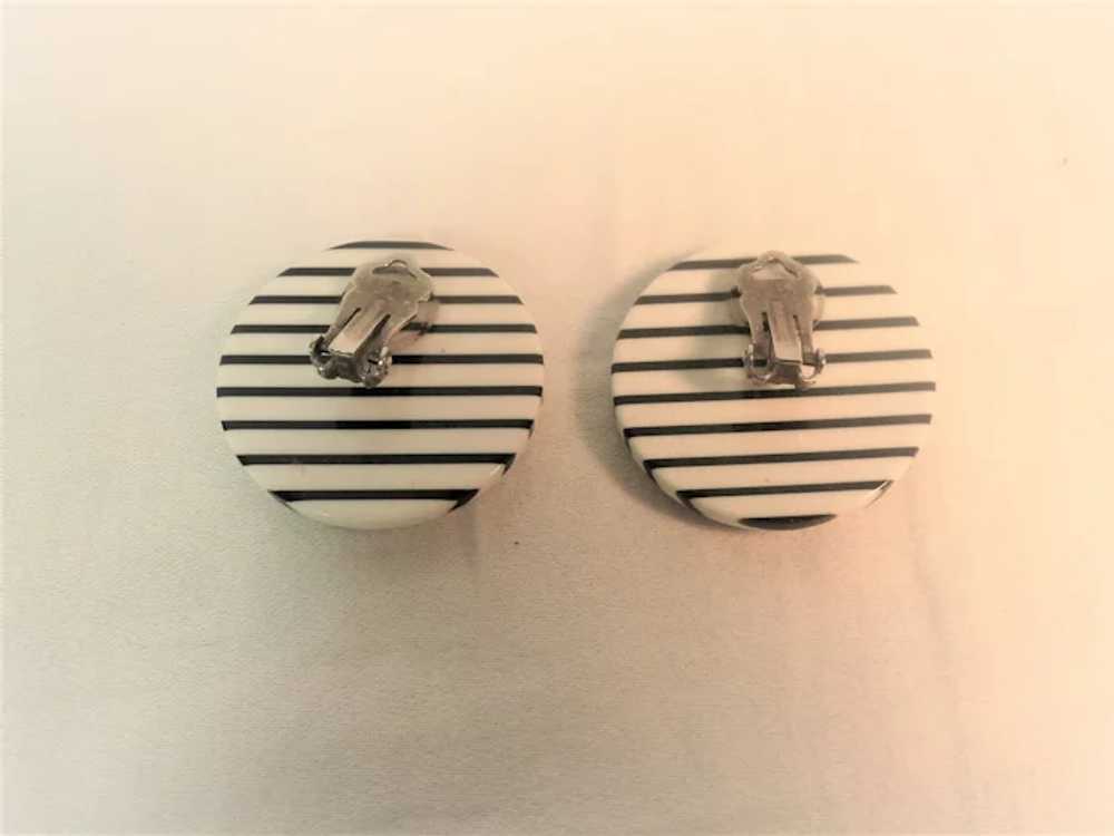 MCM Plastic Acrylic Earrings - image 2