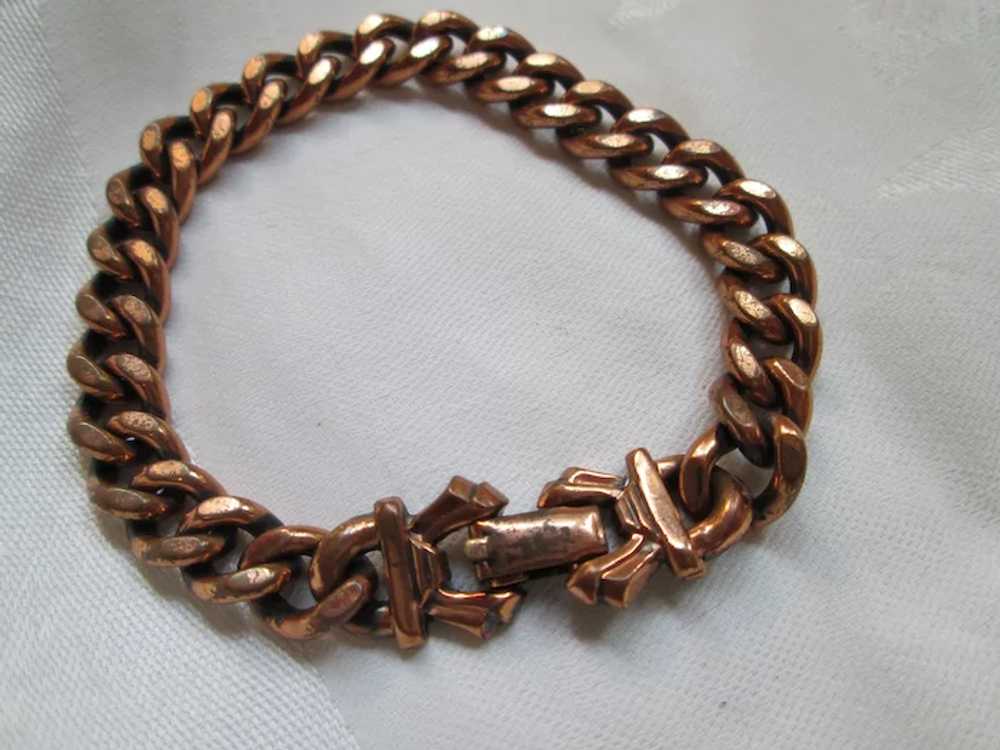 Renoir Linked Chain Bracelet and Earrings - image 6