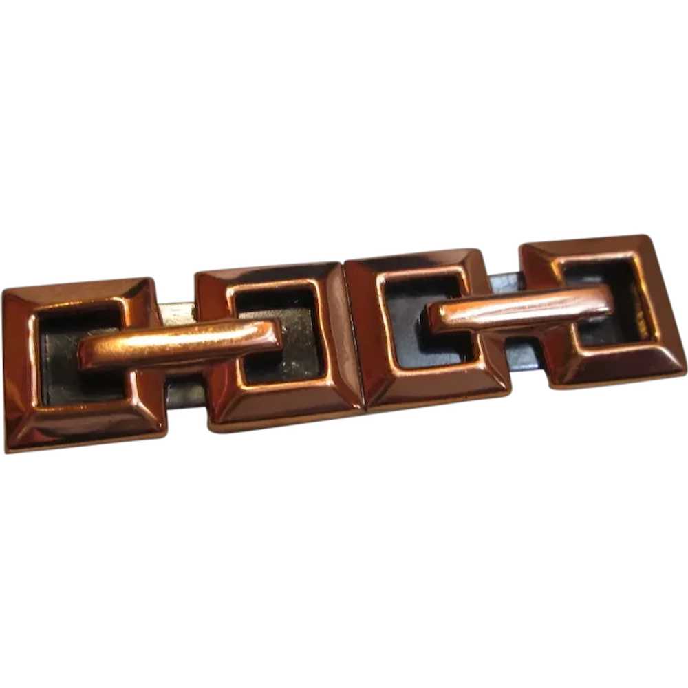 Unworn Renoir Copper Anodized Tie Bar Clip - image 1