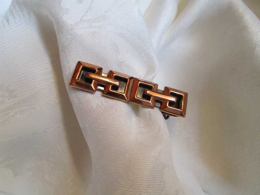 Unworn Renoir Copper Anodized Tie Bar Clip - image 3