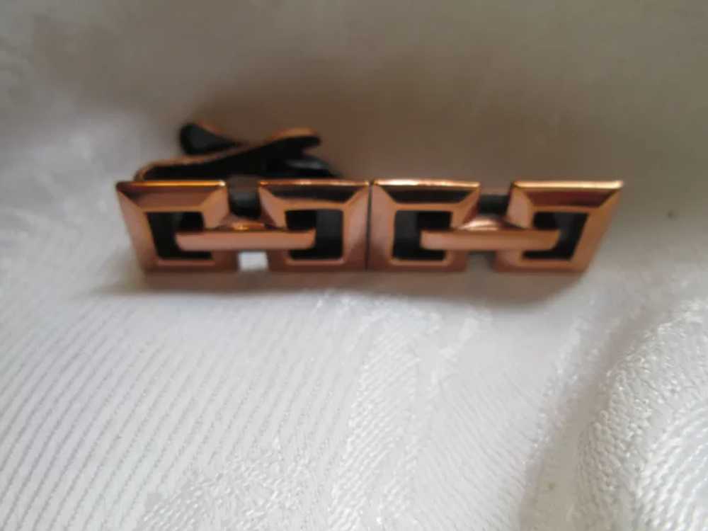 Unworn Renoir Copper Anodized Tie Bar Clip - image 6