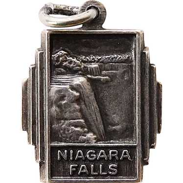 Sterling NIAGARA FALLS Vintage Charm - Souvenir o… - image 1