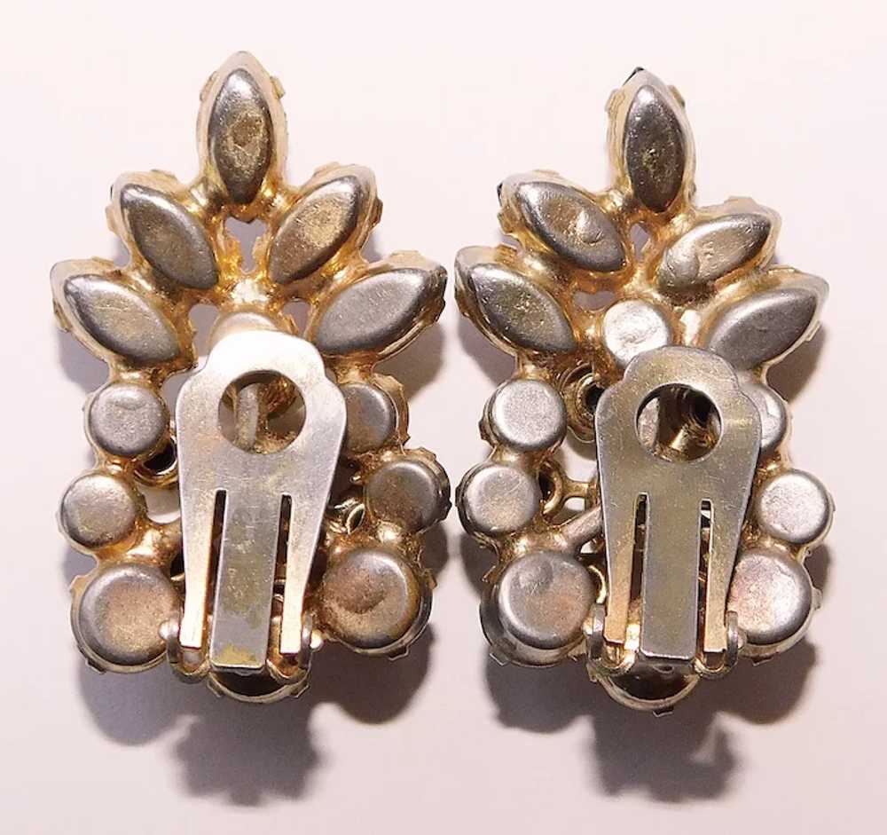 Gorgeous D&E JULIANA Brown and Yellow Rhinestone … - image 2