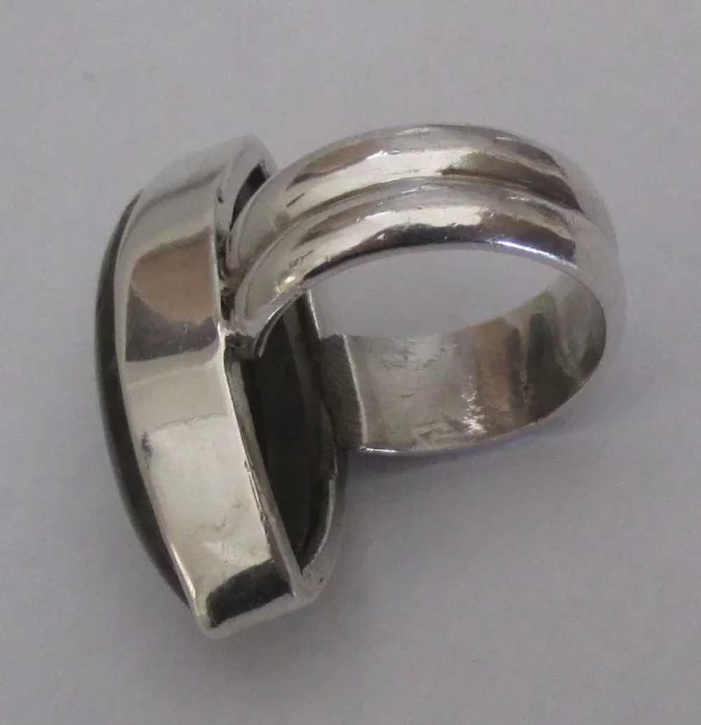 Beautiful Sterling Labradorite Ring - image 2