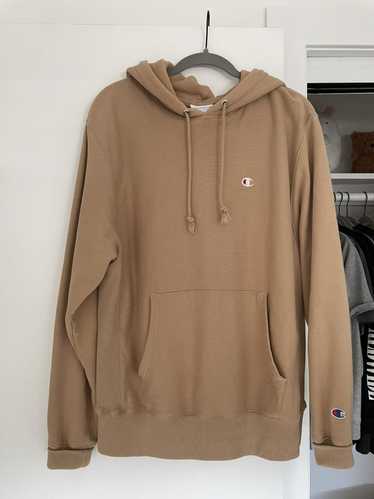 Champion Tan Champion Reverse Weave Hoodie