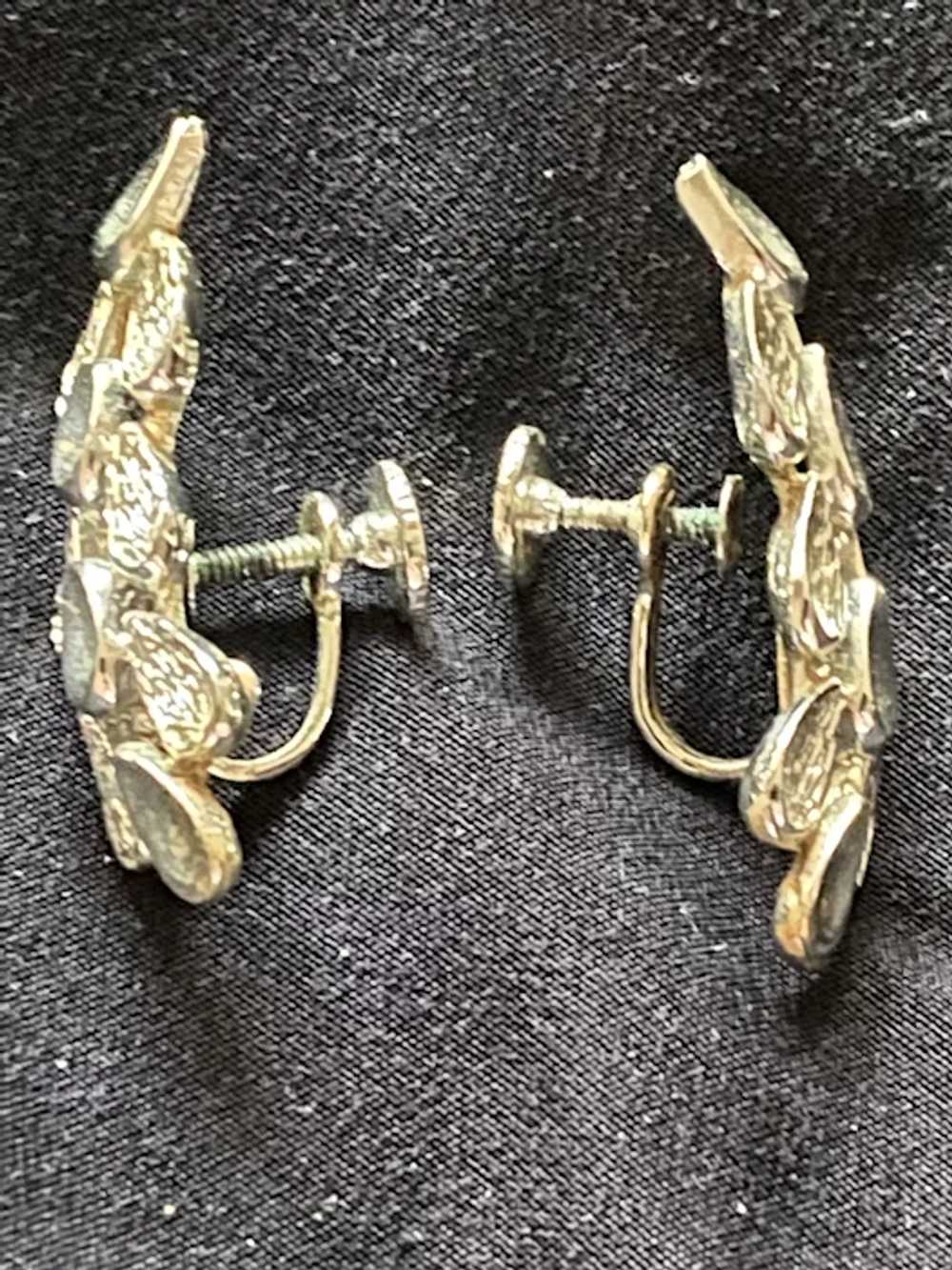 Coro Teardrop Necklace and Earrings Demi-Parure - image 5
