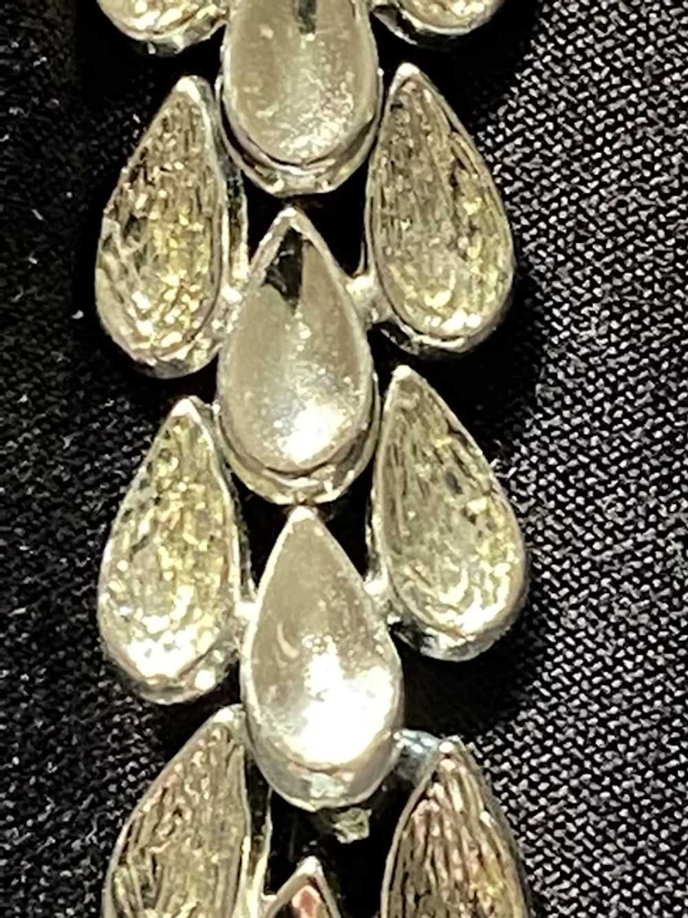 Coro Teardrop Necklace and Earrings Demi-Parure - image 7