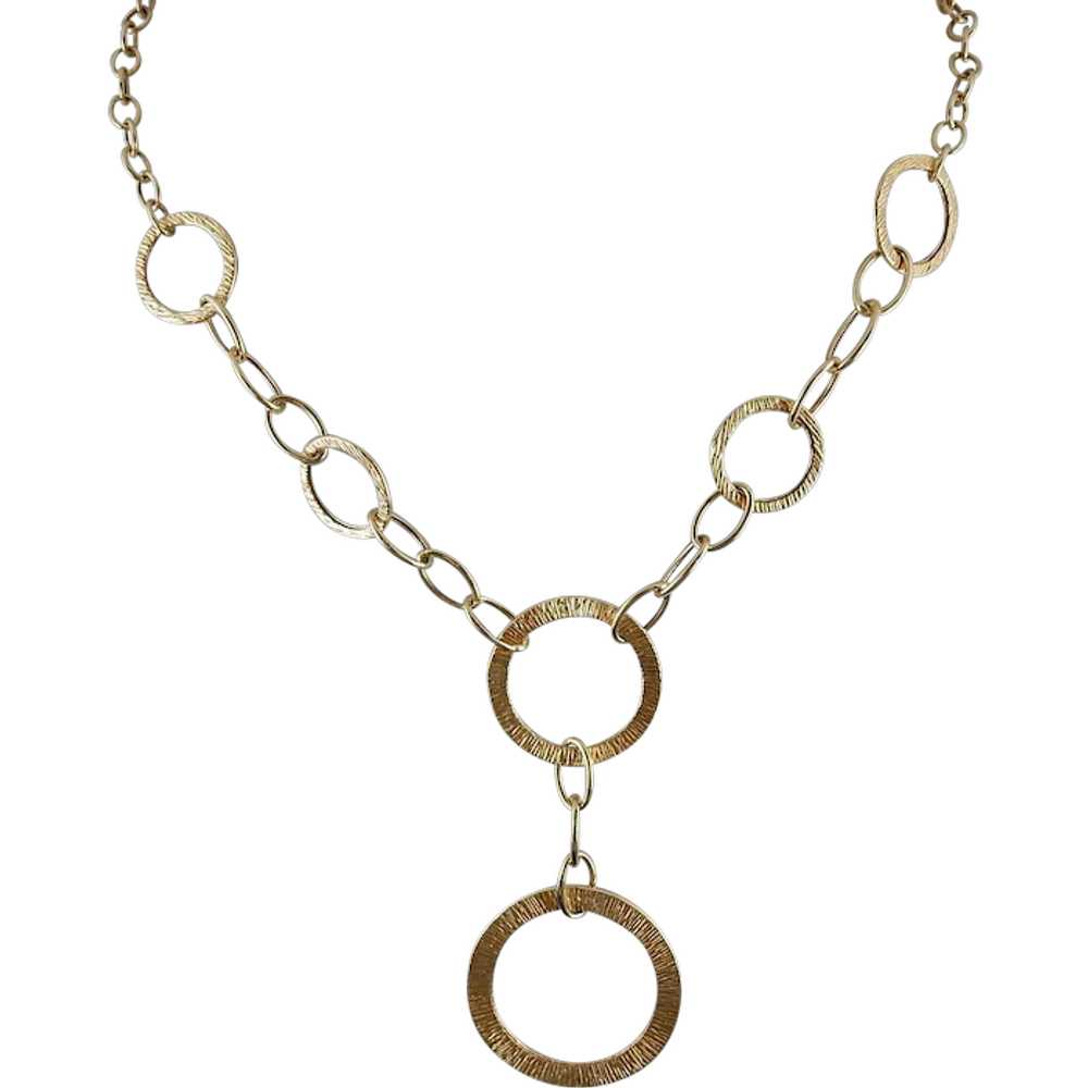 Contemporary 14 Karat Necklace - image 1