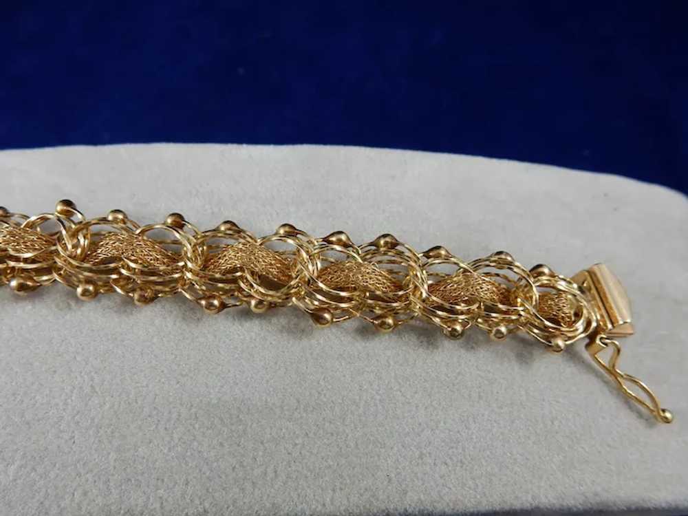 14 Karat Vintage Charm Bracelet - image 3