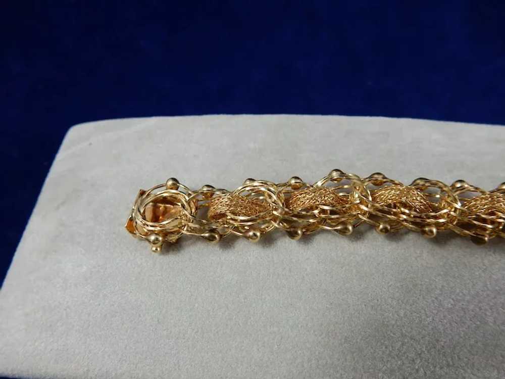 14 Karat Vintage Charm Bracelet - image 5