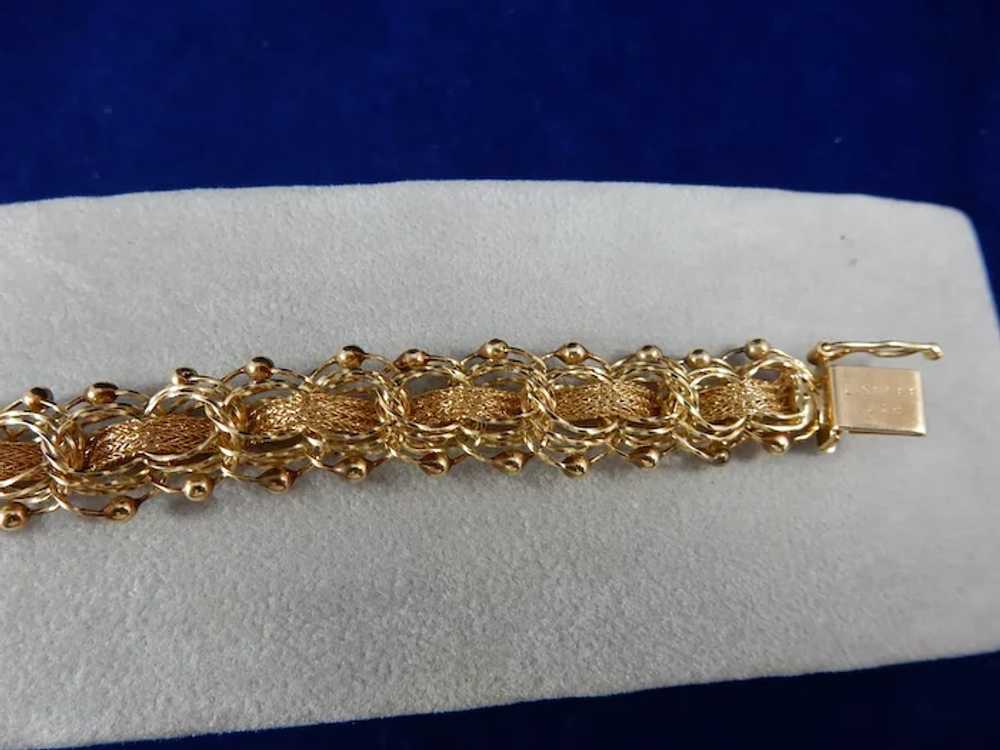 14 Karat Vintage Charm Bracelet - image 7