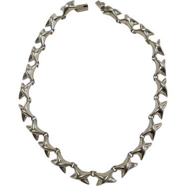 Spectacular Sterling Silver Necklace - 85 Grams