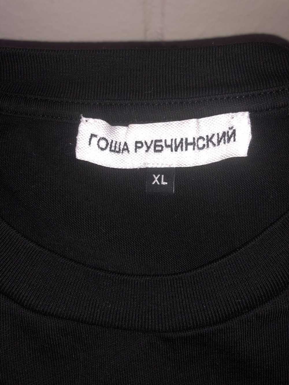 Gosha Rubchinskiy Gosha Rubchinskiy Black Graphic… - image 3