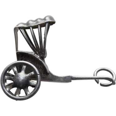 Awesome Sterling RICKSHAW Mechanical Vintage Charm - image 1