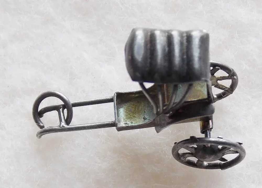 Awesome Sterling RICKSHAW Mechanical Vintage Charm - image 3