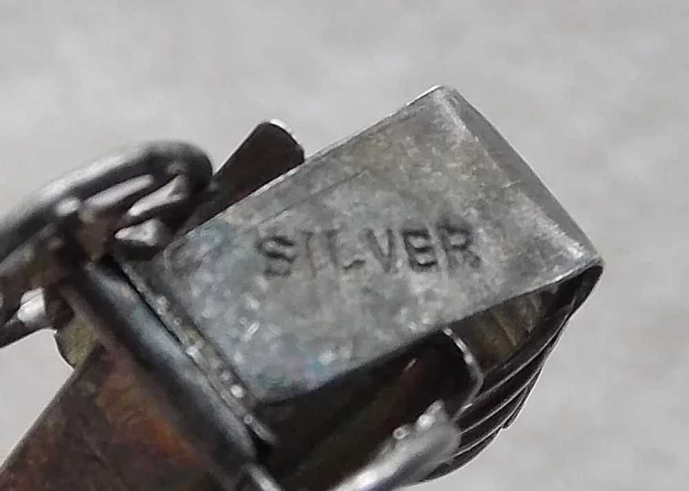 Awesome Sterling RICKSHAW Mechanical Vintage Charm - image 4