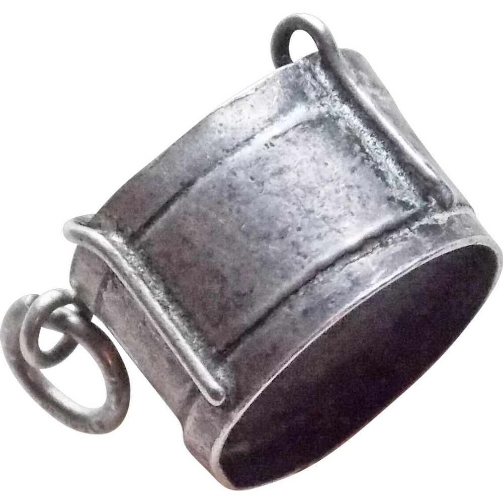 Sterling DRUM Vintage Charm - image 1