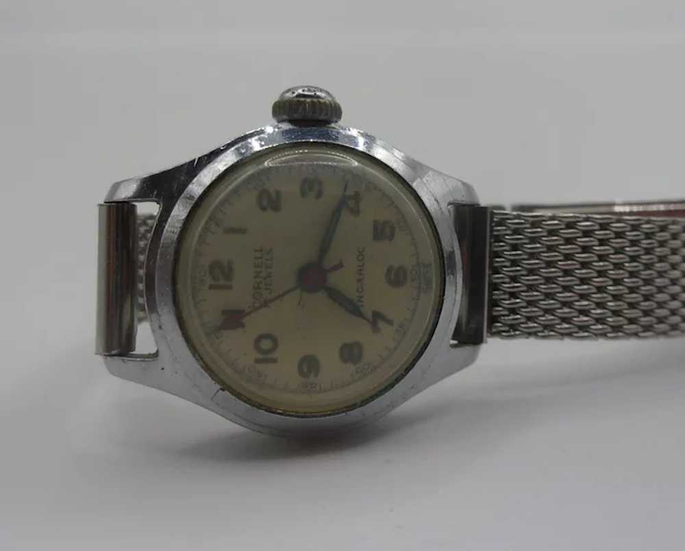 1970's Swiss Cornell Manual Wind 17 Jewel Ladies … - image 2