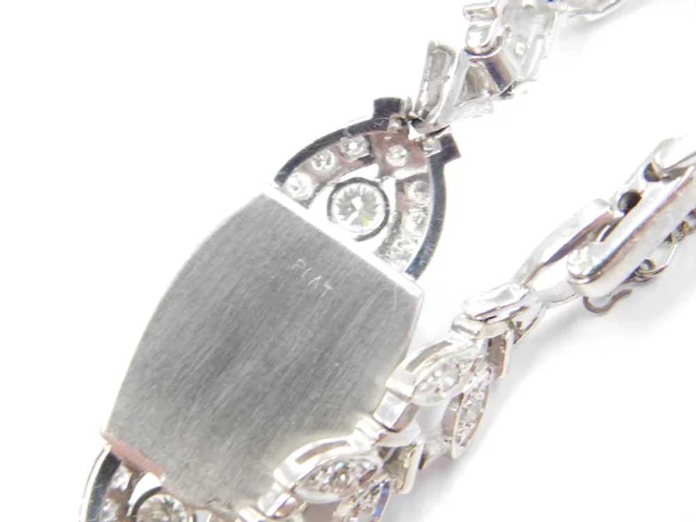Art Deco Diamond 2.15 ctw Ladies Wrist Watch 14k … - image 6