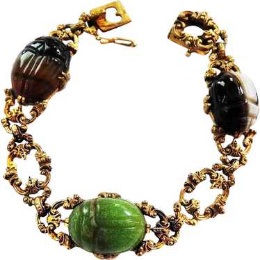 Victorian Scarab Big Bold and Mesmerizing Must C O