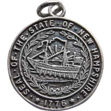 Sterling SEAL OF NEW HAMPSHIRE Vintage Charm - Sta