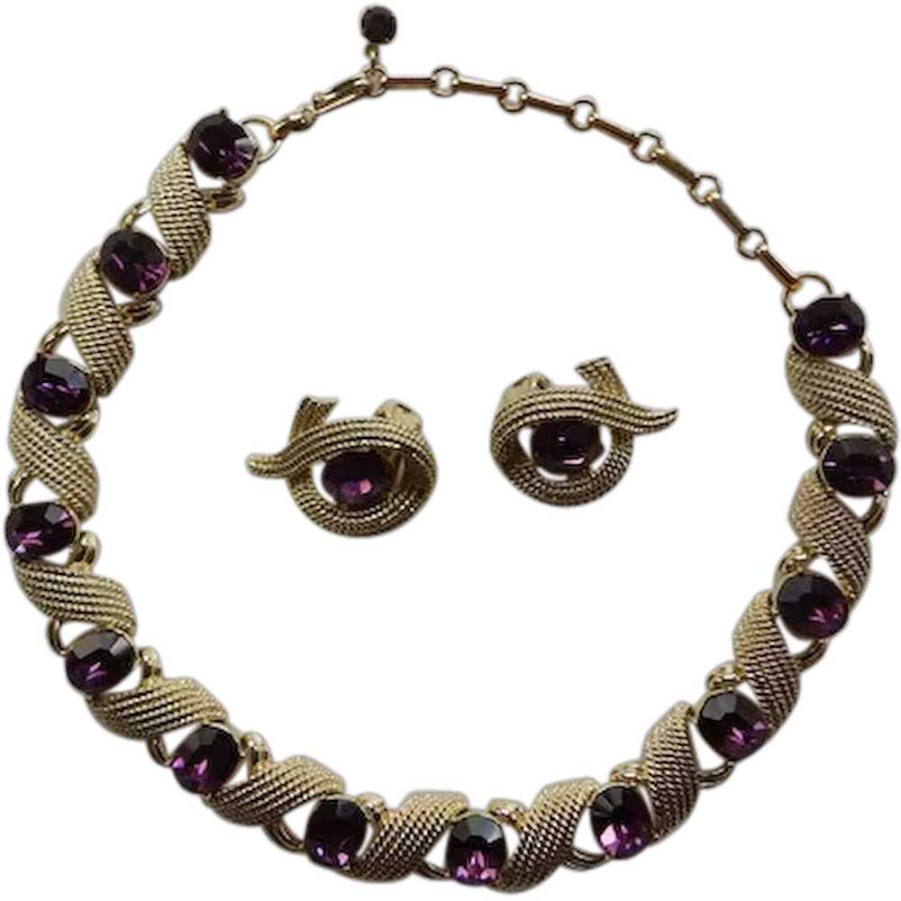 Corocraft Necklace & Earrings - image 1