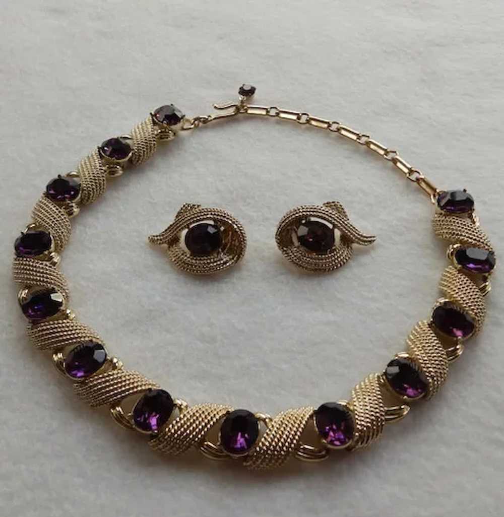 Corocraft Necklace & Earrings - image 2