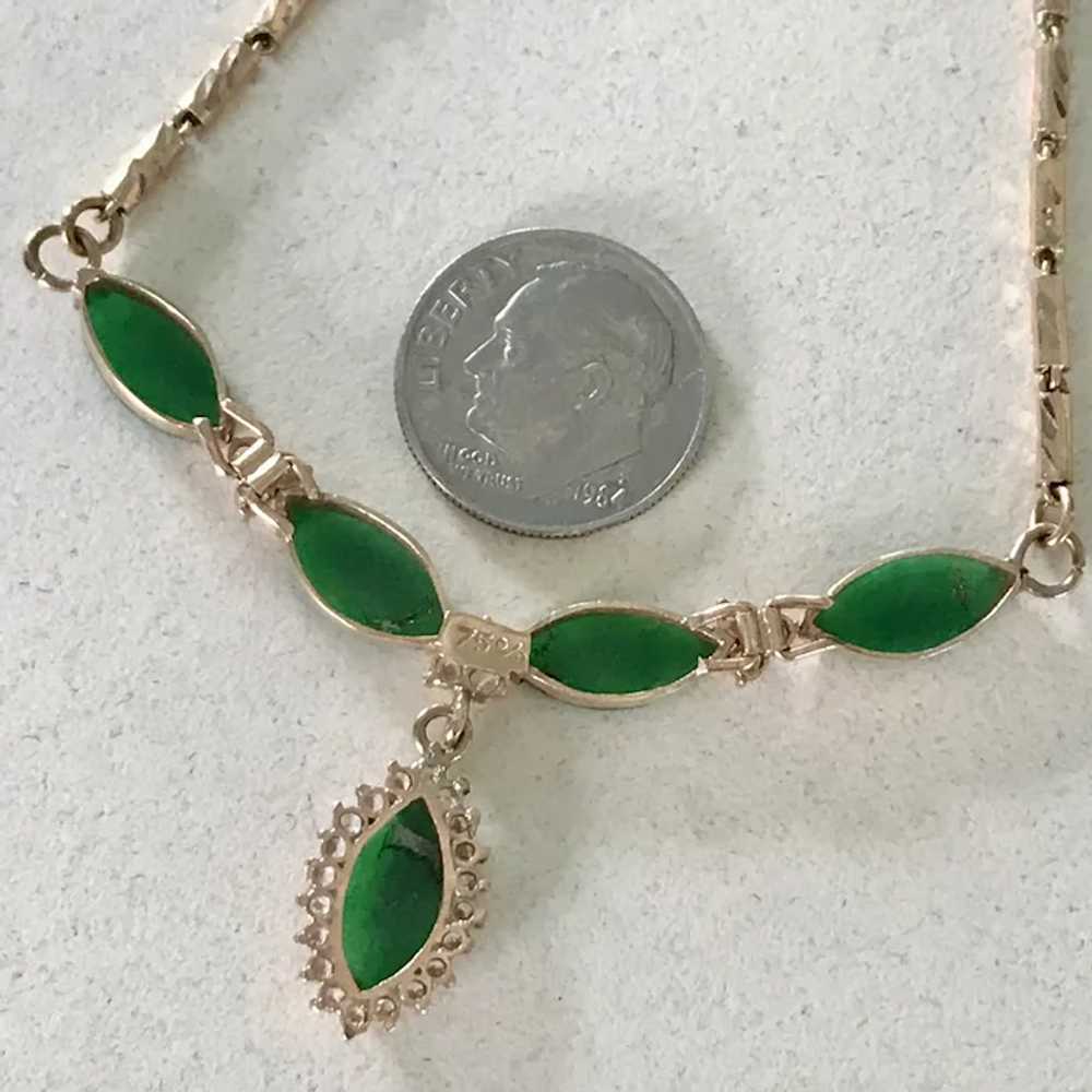 Emerald Green Necklace, Size: 4-6 Mm at Rs 4500/unit in Bengaluru | ID:  19877596362