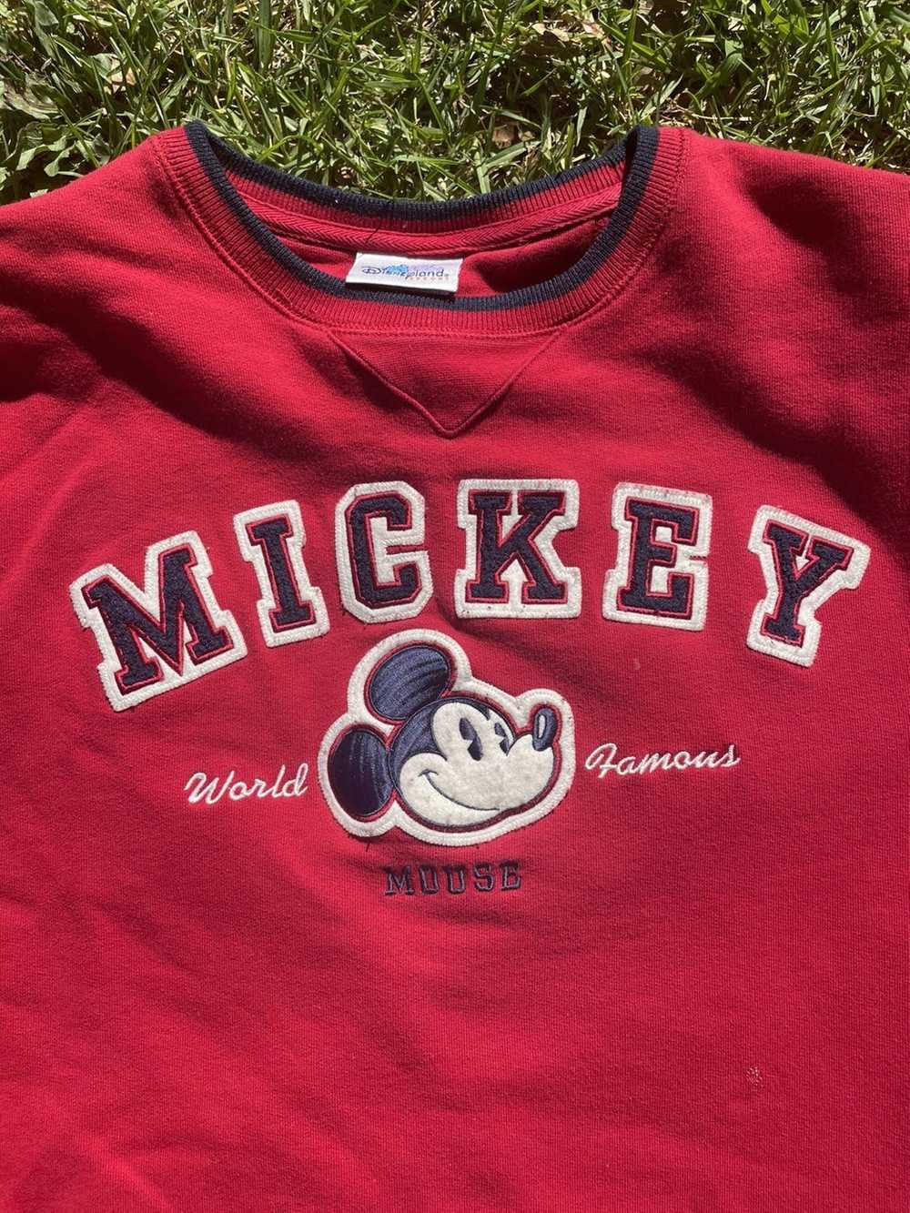 Mickey Mouse × Vintage Vintage x Mickey Mouse Swe… - image 2
