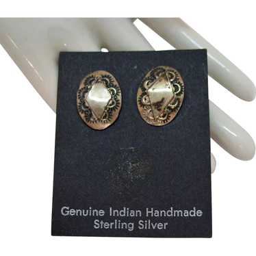 Vintage Sterling Silver 925 Genuine Native Americ… - image 1