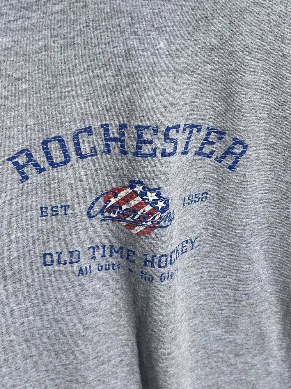 Hockey × Vintage Vintage Rochester Hockey Graphic… - image 3