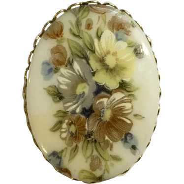 Cluster of flowers Brooch Pin - image 1