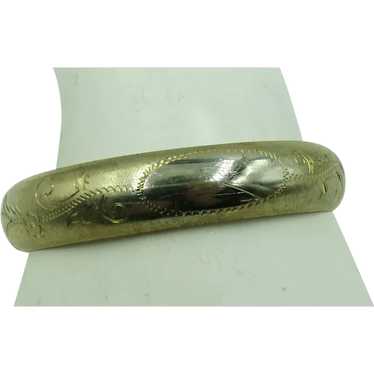 VINTAGE  12k  Gold-Filled Bangle Bracelet