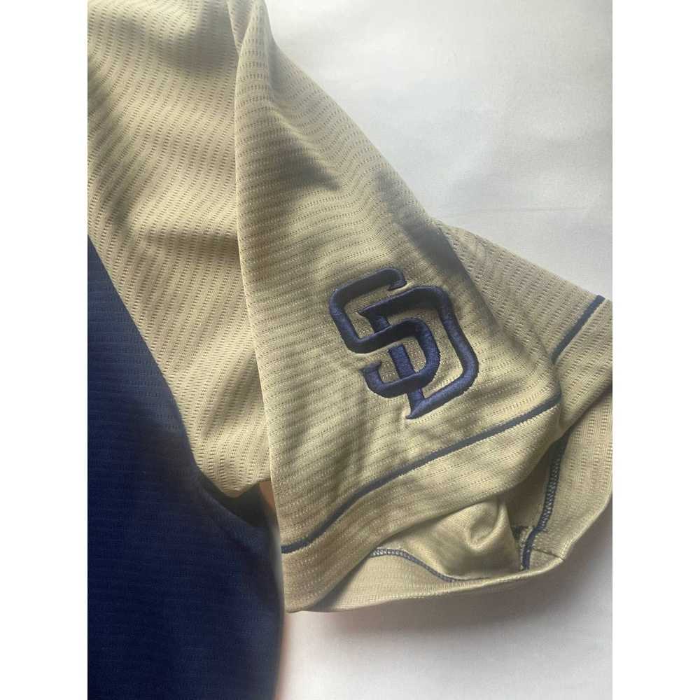 Majestic Padres Majestic Pullover Shirt Jersey Si… - image 4