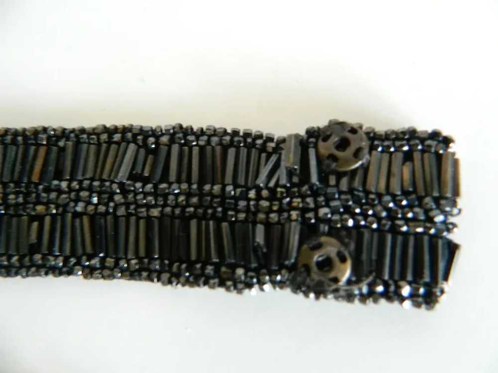 Art Deco Flapper Handmade Beaded Belt - image 5