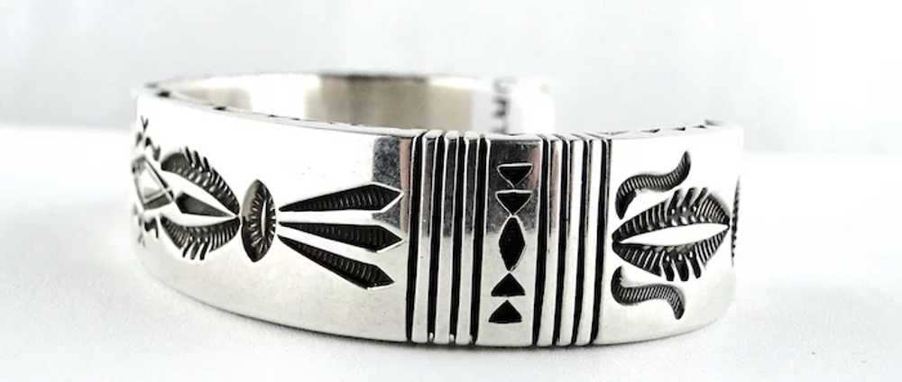 Native American Thomas Curtis Sterling Silver Hea… - image 2
