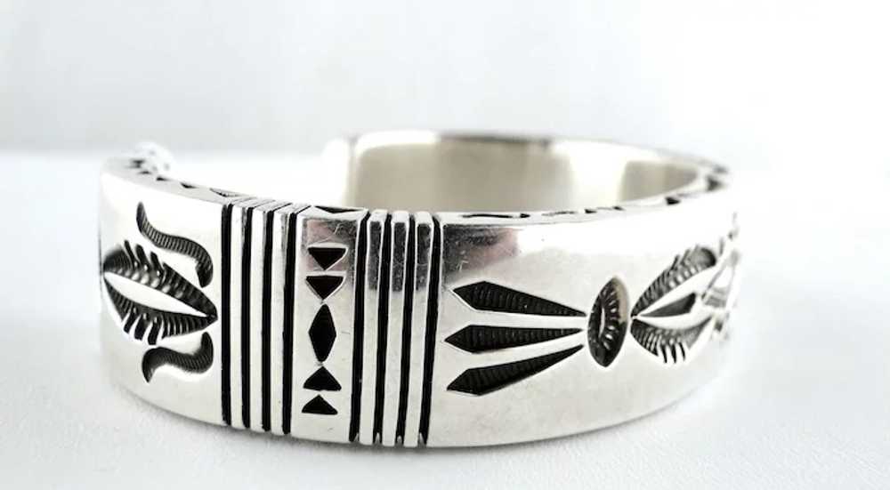 Native American Thomas Curtis Sterling Silver Hea… - image 3