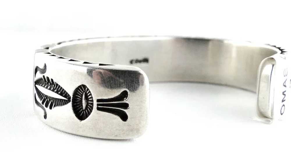 Native American Thomas Curtis Sterling Silver Hea… - image 5