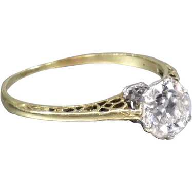 Victorian Diamond Engagement Ring