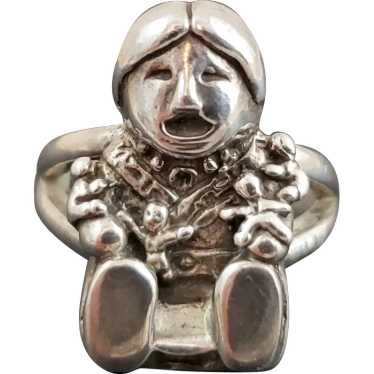 Vintage Southwestern Carol FELLEY Sterling Silver… - image 1