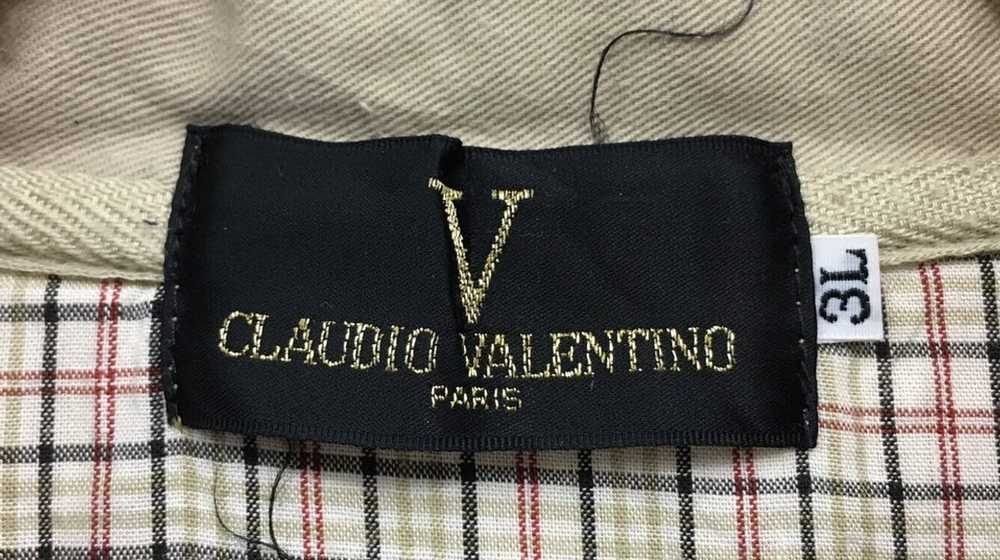 Vintage Claudio Valentino Polos Sweatshirt Embroi… - image 9