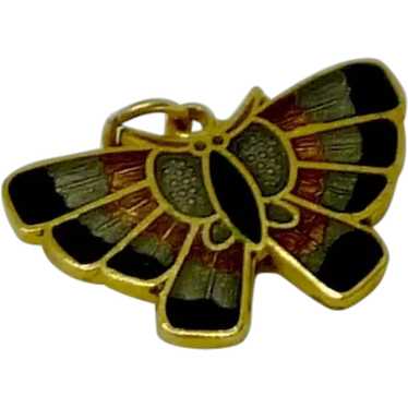 Butterfly Cloisonné Charm/ Pendant - image 1