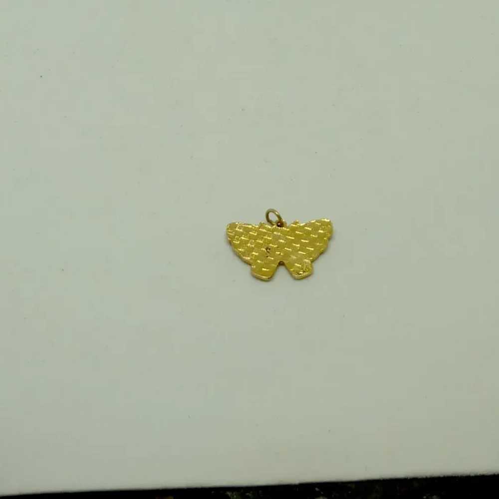 Butterfly Cloisonné Charm/ Pendant - image 3